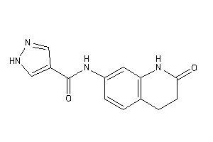 N-(2-keto-3,4-dihydro-1H-quinolin-7-yl)-1H-pyrazole-4-carboxamide