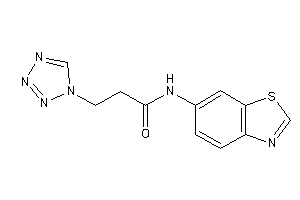 N-(1,3-benzothiazol-6-yl)-3-(tetrazol-1-yl)propionamide