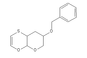 Image of 7-benzoxy-6,7,8,8a-tetrahydro-4aH-pyrano[2,3-b][1,4]oxathiine