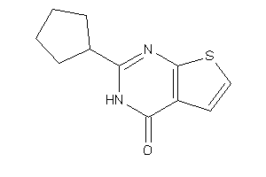 2-cyclopentyl-3H-thieno[2,3-d]pyrimidin-4-one