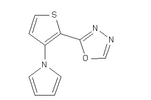 2-(3-pyrrol-1-yl-2-thienyl)-1,3,4-oxadiazole