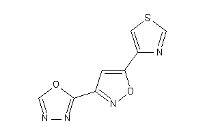 2-(5-thiazol-4-ylisoxazol-3-yl)-1,3,4-oxadiazole