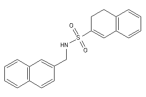 Image of N-(2-naphthylmethyl)-3,4-dihydronaphthalene-2-sulfonamide