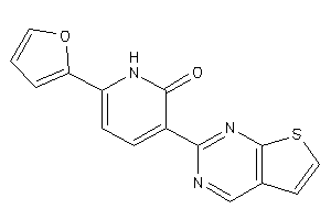 6-(2-furyl)-3-thieno[2,3-d]pyrimidin-2-yl-2-pyridone