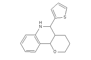 5-(2-thienyl)-3,4,4a,5,6,10b-hexahydro-2H-pyrano[3,2-c]quinoline