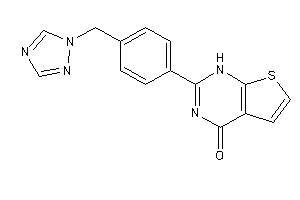 2-[4-(1,2,4-triazol-1-ylmethyl)phenyl]-1H-thieno[2,3-d]pyrimidin-4-one