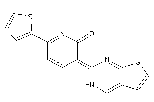 3-(3H-thieno[2,3-d]pyrimidin-2-ylidene)-6-(2-thienyl)-2-pyridone