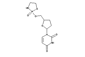 1-[5-[(1-keto-5-oxa-2-aza-1$l^{5}-phosphacyclopent-1-yl)oxymethyl]tetrahydrofuran-2-yl]pyrimidine-2,4-quinone