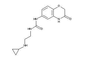 1-[2-(cyclopropylamino)ethyl]-3-(3-keto-4H-1,4-benzoxazin-6-yl)urea