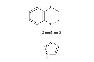 4-(1H-pyrrol-3-ylsulfonyl)-2,3-dihydro-1,4-benzoxazine