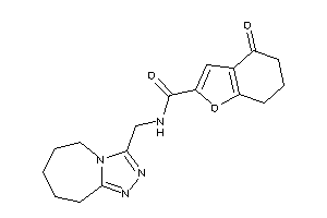 4-keto-N-(6,7,8,9-tetrahydro-5H-[1,2,4]triazolo[4,3-a]azepin-3-ylmethyl)-6,7-dihydro-5H-benzofuran-2-carboxamide