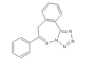 6-phenyl-7H-tetrazolo[5,1-a][2,3]benzodiazepine