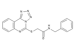 N-benzyl-2-(tetrazolo[1,5-c]quinazolin-5-ylthio)acetamide