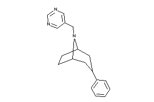 3-phenyl-8-(5-pyrimidylmethyl)-8-azabicyclo[3.2.1]octane