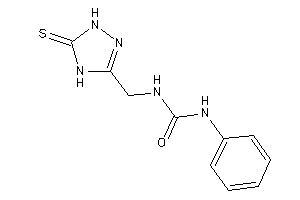 1-phenyl-3-[(5-thioxo-1,4-dihydro-1,2,4-triazol-3-yl)methyl]urea