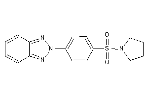 2-(4-pyrrolidinosulfonylphenyl)benzotriazole