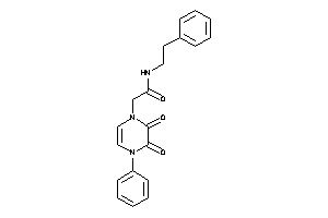 2-(2,3-diketo-4-phenyl-pyrazin-1-yl)-N-phenethyl-acetamide