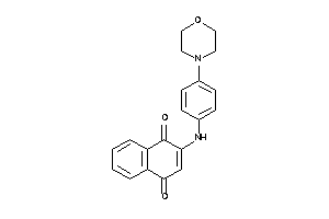 2-(4-morpholinoanilino)-1,4-naphthoquinone