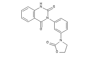 3-[3-(4-keto-2-thioxo-1H-quinazolin-3-yl)phenyl]oxazolidin-2-one