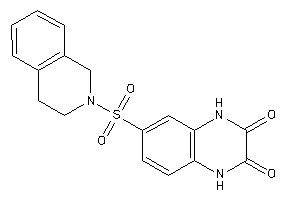 Image of 6-(3,4-dihydro-1H-isoquinolin-2-ylsulfonyl)-1,4-dihydroquinoxaline-2,3-quinone
