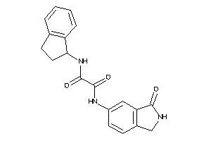 N-indan-1-yl-N'-(3-ketoisoindolin-5-yl)oxamide