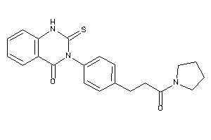 3-[4-(3-keto-3-pyrrolidino-propyl)phenyl]-2-thioxo-1H-quinazolin-4-one