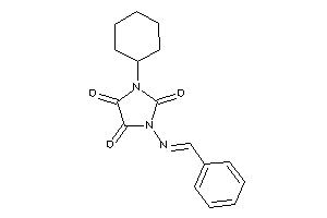 1-(benzalamino)-3-cyclohexyl-imidazolidine-2,4,5-trione