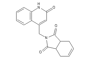 2-[(2-keto-1H-quinolin-4-yl)methyl]-3a,4,7,7a-tetrahydroisoindole-1,3-quinone