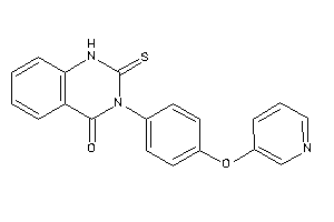 3-[4-(3-pyridyloxy)phenyl]-2-thioxo-1H-quinazolin-4-one