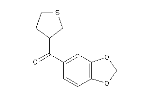 1,3-benzodioxol-5-yl(tetrahydrothiophen-3-yl)methanone