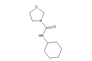 N-cyclohexylthiazolidine-3-carboxamide