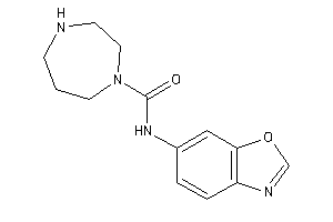 N-(1,3-benzoxazol-6-yl)-1,4-diazepane-1-carboxamide