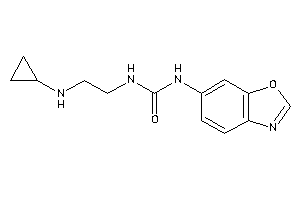 1-(1,3-benzoxazol-6-yl)-3-[2-(cyclopropylamino)ethyl]urea