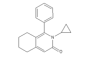 2-cyclopropyl-1-phenyl-5,6,7,8-tetrahydroisoquinolin-3-one