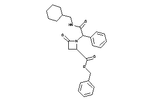 1-[2-(cyclohexylmethylamino)-2-keto-1-phenyl-ethyl]-4-keto-azetidine-2-carboxylic Acid Benzyl Ester