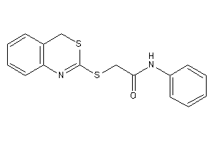 2-(4H-3,1-benzothiazin-2-ylthio)-N-phenyl-acetamide