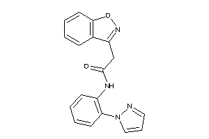 2-indoxazen-3-yl-N-(2-pyrazol-1-ylphenyl)acetamide