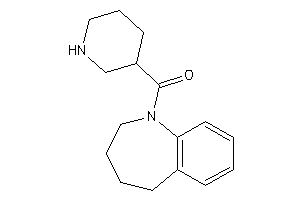 3-piperidyl(2,3,4,5-tetrahydro-1-benzazepin-1-yl)methanone