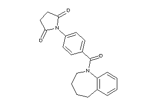 1-[4-(2,3,4,5-tetrahydro-1-benzazepine-1-carbonyl)phenyl]pyrrolidine-2,5-quinone