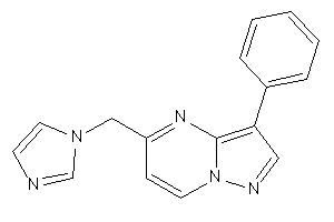 5-(imidazol-1-ylmethyl)-3-phenyl-pyrazolo[1,5-a]pyrimidine