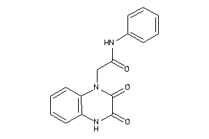 2-(2,3-diketo-4H-quinoxalin-1-yl)-N-phenyl-acetamide