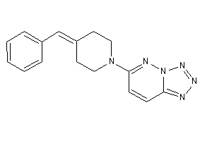 Image of 6-(4-benzalpiperidino)tetrazolo[5,1-f]pyridazine