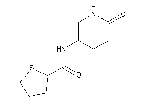 N-(6-keto-3-piperidyl)tetrahydrothiophene-2-carboxamide