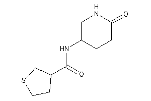 N-(6-keto-3-piperidyl)tetrahydrothiophene-3-carboxamide