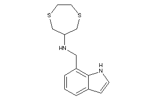 1,4-dithiepan-6-yl(1H-indol-7-ylmethyl)amine