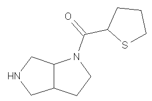 3,3a,4,5,6,6a-hexahydro-2H-pyrrolo[2,3-c]pyrrol-1-yl(tetrahydrothiophen-2-yl)methanone