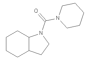 2,3,3a,4,5,6,7,7a-octahydroindol-1-yl(piperidino)methanone