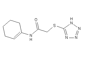 N-cyclohexen-1-yl-2-(1H-tetrazol-5-ylthio)acetamide