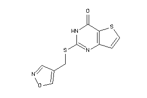 2-(isoxazol-4-ylmethylthio)-3H-thieno[3,2-d]pyrimidin-4-one