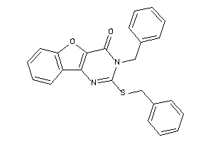 3-benzyl-2-(benzylthio)benzofuro[3,2-d]pyrimidin-4-one